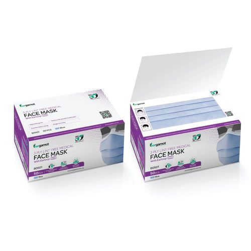 Mascherina chirurgica di tipo IIR - B0501 - Bergamot - in polipropilene / senza lattice / senza fibra di vetro
