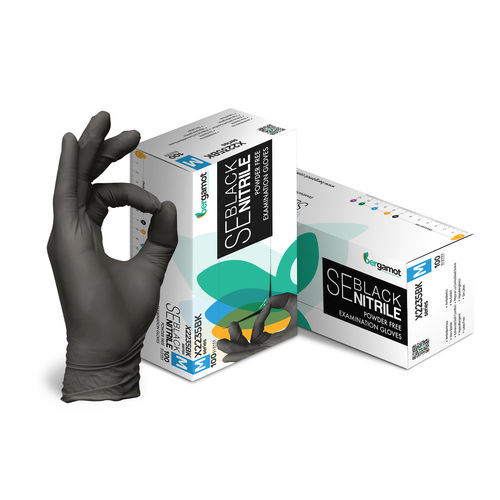 Guanto in nitrile - X2235BK - Bergamot - senza lattice / da laboratorio / da esame