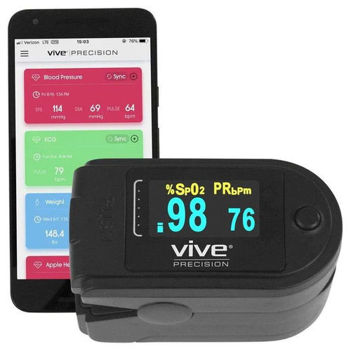 Pulsossimetro da dito - DMD1046 - Vive Health - medico / BPCO / OLED