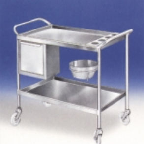 Carrello medico - CF/4315 - VINCAL - per farmaci / in acciaio inossidabile / mobile
