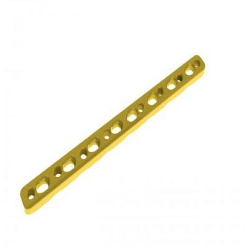 Placca di compressione per piccoli frammenti ossei - 5710-101-00 series - Ortobio - per grandi frammenti ossei / bloccata / in titanio