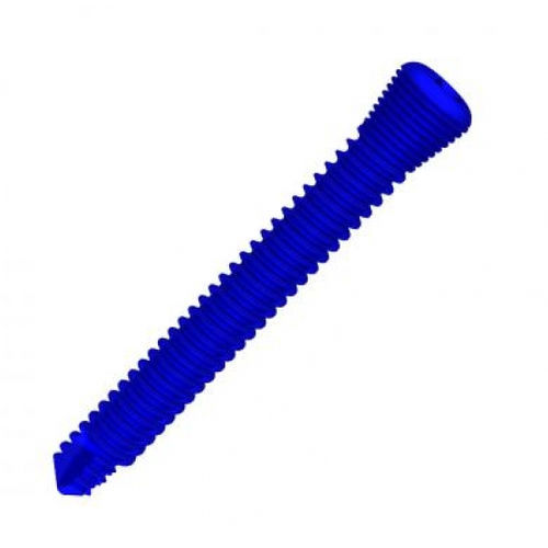 Vite per compressione ossea generica - 5708-035-0 series - Ortobio - canalare / in titanio / bloccata
