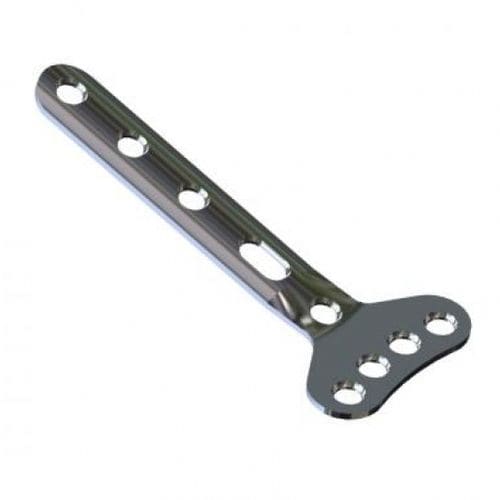 Placca di compressione per radio - 5207-003-0 series - Ortobio - distale / bloccata / in acciaio inossidabile