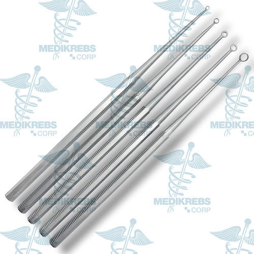 Curetta per chirurgia - NS268 - Medikrebs Corp. - per neurochirurgia / per ossa / autoclavabile