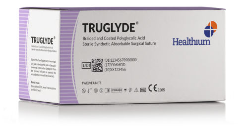 Filo di sutura assorbibile - Truglyde - Healthium Medtech - 9/0 / 2