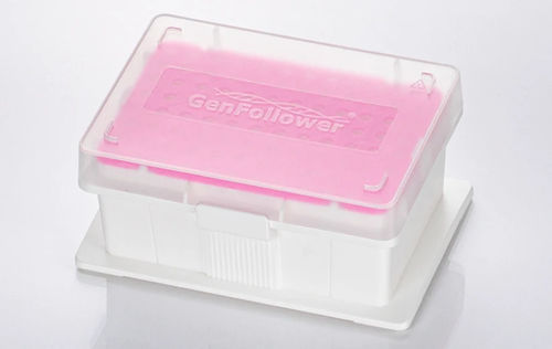 Rack da laboratorio per puntali di pipette - E-WER-A - Shaoxing GenFollower Biotech CO., LTD. - in polipropilene