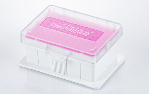 Rack da laboratorio per puntali di pipette - E-WRC-A - Shaoxing GenFollower Biotech CO., LTD. - in policarbonato