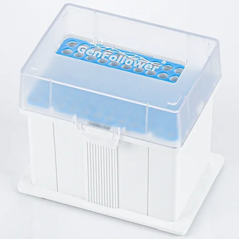 Rack da laboratorio per puntali di pipette - E-WRC-C - Shaoxing GenFollower Biotech CO., LTD. - in policarbonato
