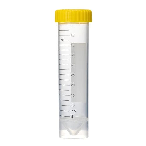 Provetta per centrifuga - B-2SCTB50YE - Shaoxing GenFollower Biotech CO., LTD. - da laboratorio / in polipropilene / sterile