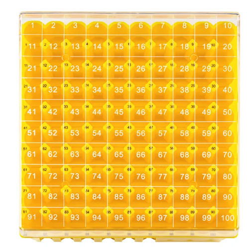 Contenitore per tubi criogenici - CSR0220 - Shaoxing GenFollower Biotech CO., LTD. - in policarbonato