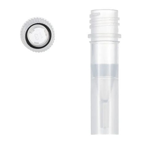 Provetta da laboratorio - WG60008 - Shaoxing GenFollower Biotech CO., LTD. - in polipropilene / sterile / con tappo a vite