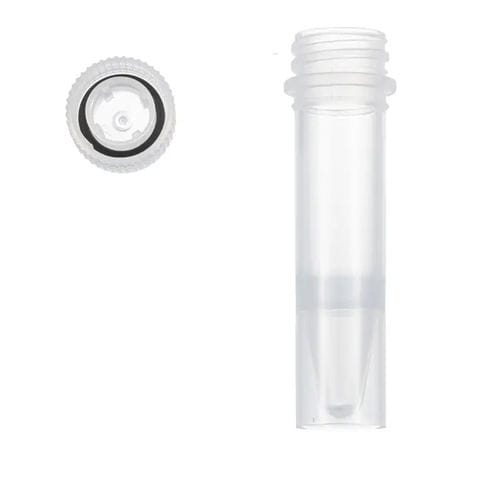 Provetta da laboratorio - WG60012-T - Shaoxing GenFollower Biotech CO., LTD. - in polipropilene / sterile / con tappo a vite