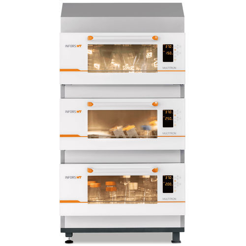 Incubatore da laboratorio da banco - Multitron - Infors AG - 3 porte / di raffreddamento / con umidificatore