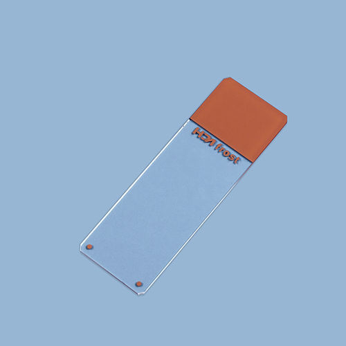 Vetrino per microscopio in vetro smerigliato - 710 series - Jiangsu Huida Medical Instruments - con rivestimento colorato