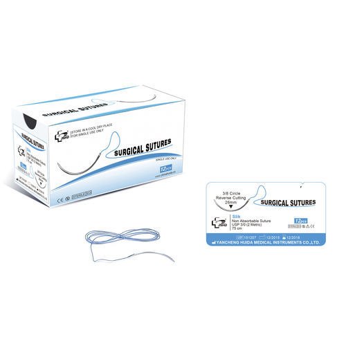 Filo di sutura non assorbibile - 151207 - Jiangsu Huida Medical Instruments - per chirurgia generale / per neurochirurgia / per chirurgia cardiovascolare