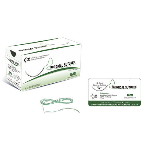 Filo di sutura non assorbibile - 151207 - Jiangsu Huida Medical Instruments - per chirurgia generale / per neurochirurgia / per chirurgia cardiovascolare