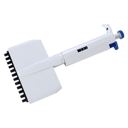 Pipetta meccanica - HD-60130 series - Jiangsu Huida Medical Instruments - a pistone / 12 canali / a volume fisso