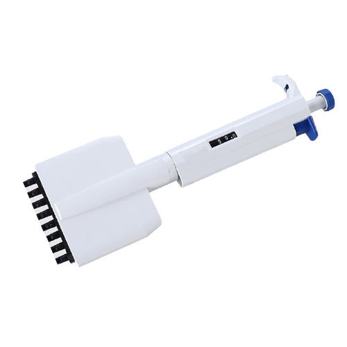 Pipetta meccanica - HD-60130 series - Jiangsu Huida Medical Instruments - a pistone / 8 canali / a volume variabile