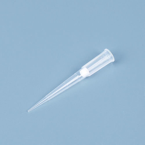 Puntale di pipetta con filtro - HP2031 series - Jiangsu Huida Medical Instruments - non sterile / a bassa ritenzione / giallo