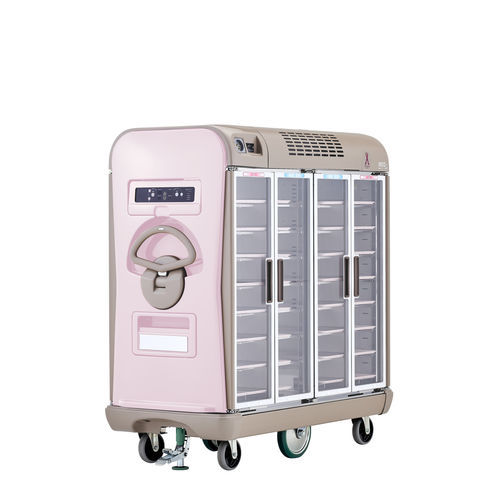 Carrello medico - Hot & Cool Food  - ERECTA International Corporation - portastoviglie / di servizio / di distribuzione di vassoi