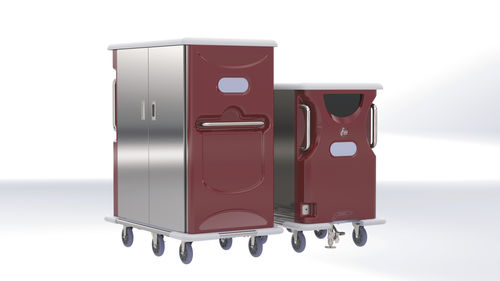 Carrello medico - Hot Service  - ERECTA International Corporation - portastoviglie / di trasporto / per pasti
