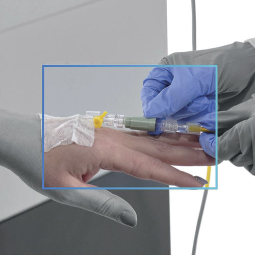 Connettore per perfusione diritto - OM001 - Oncosem - LUER®-lock