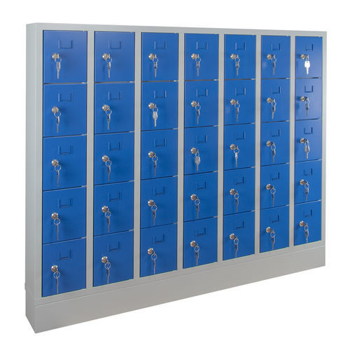 Armadietto di stoccaggio - ASC35 - Ecosafe - per ospedale / con sportello / blu
