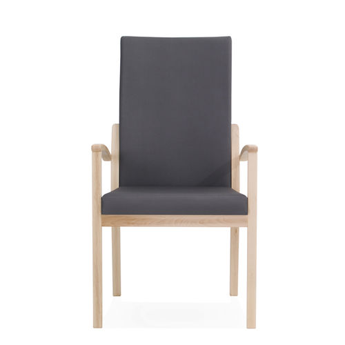 Sedia per sala d'attesa - ARI0002MB - SENIORCARE - per adulti / con braccioli / con schienale alto