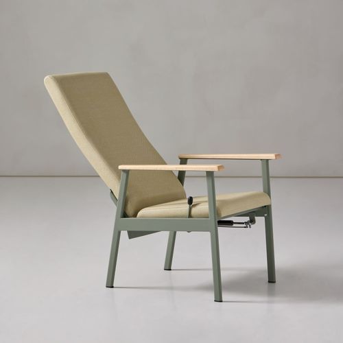 Sedia per sala d'attesa - ROD0017 - SENIORCARE - per adulti / con braccioli / con rotelle