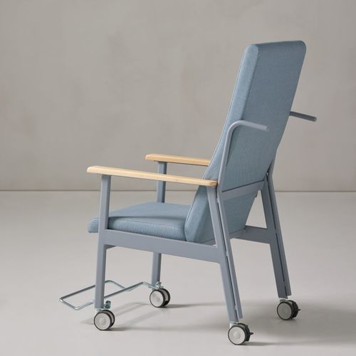 Poltrona da riposo inclinabile - ROD0027 - SENIORCARE - ergonomica / idraulica / geriatrica