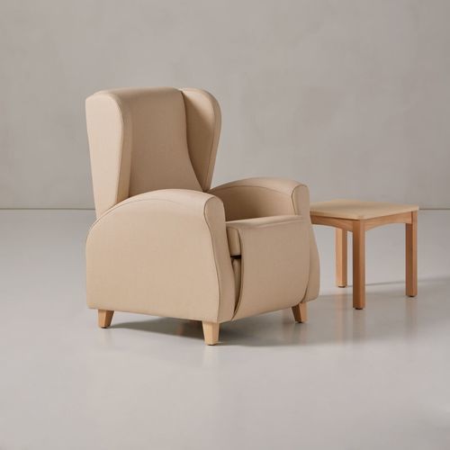 Poltrona da riposo inclinabile - MEG0011TA - SENIORCARE - ergonomica / manuale / geriatrica