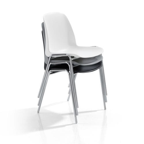 Sedia per adulti - HIS0001BL - SENIORCARE - con braccioli / impilabile