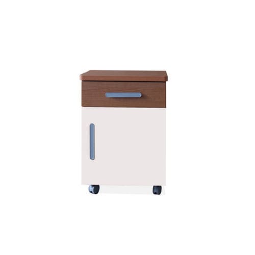 Comodino con rotelle - MAE6005ME - SENIORCARE - con armadietto / con cassetti
