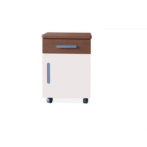 Comodino con rotelle - MAE6015ME - SENIORCARE - con armadietto / con cassetti