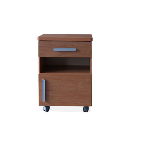 Comodino con rotelle - MAE2015ME - SENIORCARE - con armadietto / con cassetti