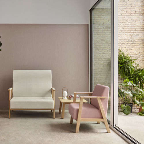 Divano per sala d'attesa - UNN0022MB - SENIORCARE - per ambulatorio / 2 posti / design