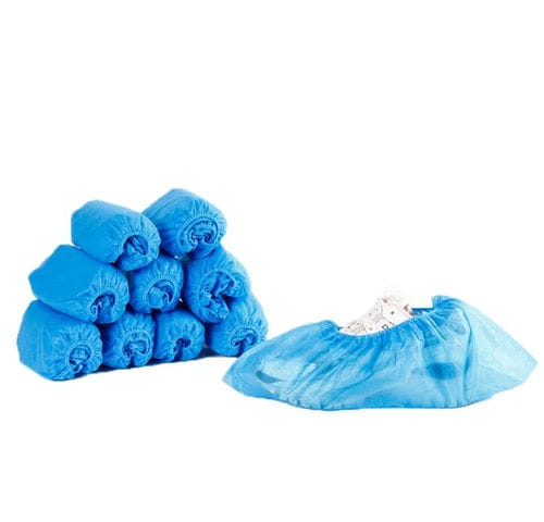 Copriscarpa sanitario monouso - Xiantao Yuanjie Nonwoven Products - in tessuto non tessuto / impermeabile / antiscivolo