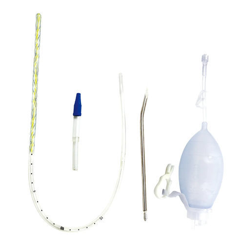 Catetere per drenaggio - DIALL Medical - periferico / in PU / 19 Fr
