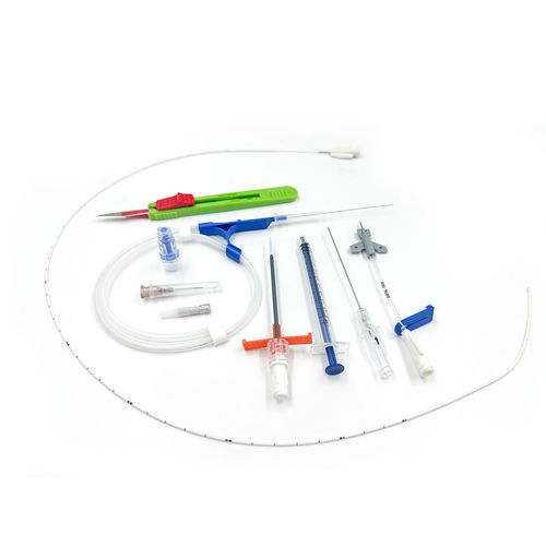 Catetere periferico - 12-1371 - DIALL Medical - a doppio lume / in PU / 4 Fr