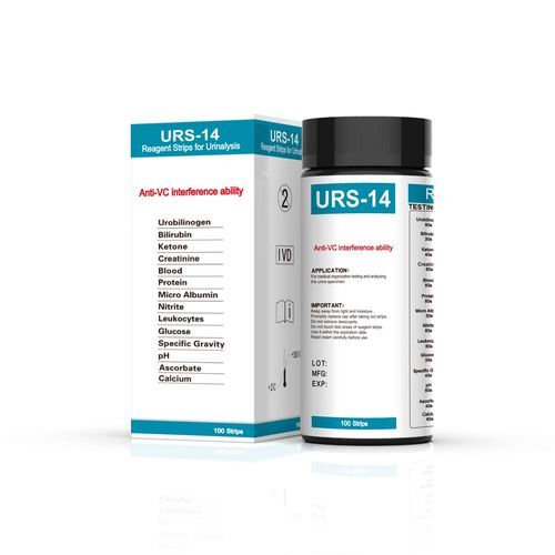 Striscia analitica per analisi di urina - URS-14 - Changchun Wancheng Bio-Electron Co., Ltd. - di acidità / di urina / di sangue