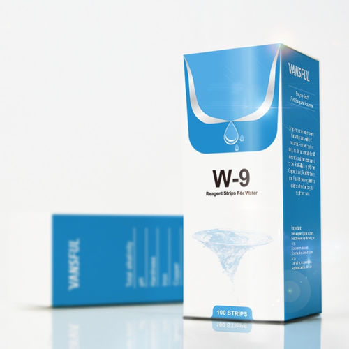 Striscia analitica per analisi di acque - W-9 - Changchun Wancheng Bio-Electron Co., Ltd. - di pH / di alcalinità / di cloro libero