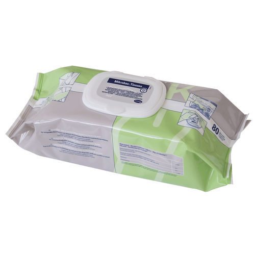 Salvietta detergente per dispositivi medici - Mikrobac® Tissues - BODE Chemie - 40 pezzi / 80 pezzi