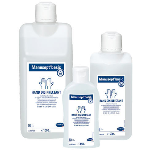 Soluzione idroalcolica 500 mL - Manusept® basic - BODE Chemie - 1000 mL / 100 mL