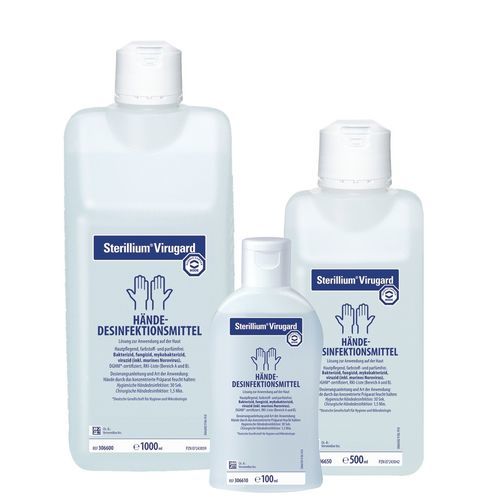 Soluzione idroalcolica 500 mL - Sterillium® Virugard® - BODE Chemie - 1000 mL / 100 mL