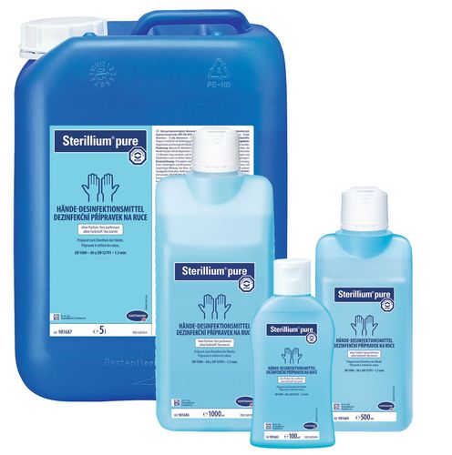 Soluzione idroalcolica 500 mL - Sterillium® pure - BODE Chemie - 1000 mL / 5000 mL / 100 mL