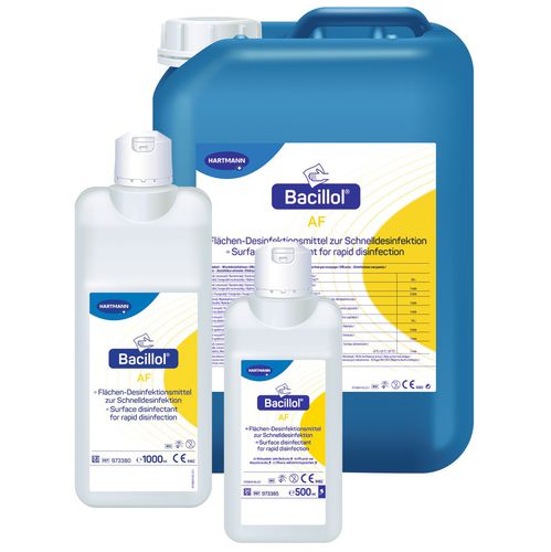 Disinfettante per pavimenti e altre superfici - Bacillol® AF - BODE Chemie - in schiuma / 1000 ml / 500 mL