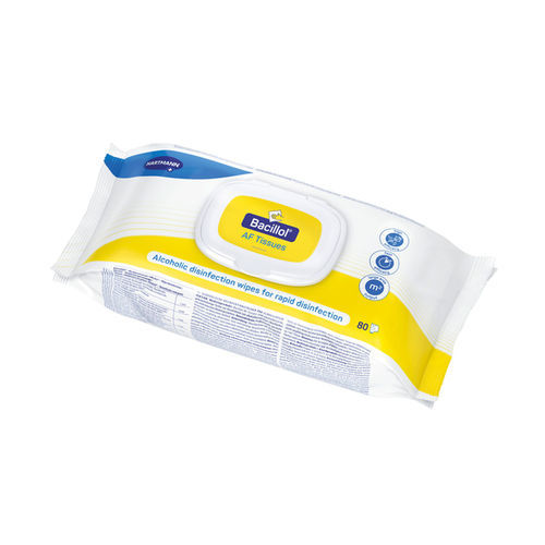 Salvietta detergente per pavimenti e altre superfici - Bacillol® AF Tissues - BODE Chemie - 80 pezzi