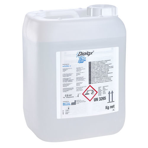 Disinfettante per dispositivi di emodialisi - dialox™ - Schülke & Mayr - liquido / 5000 ml / a base di acido peracetico
