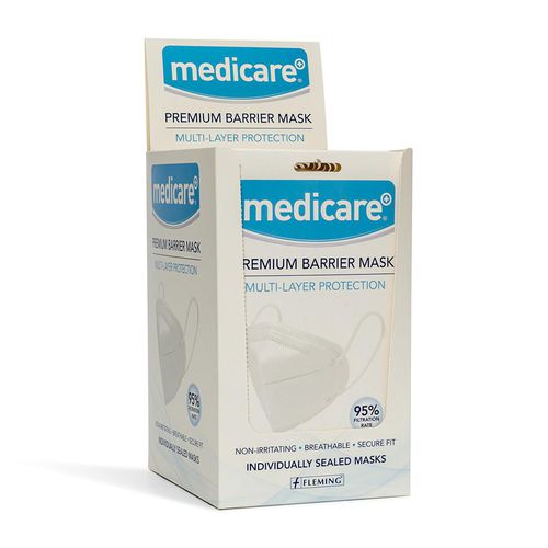 Mascherina di protezione FFP2 - MEDICARE PREMIUM - Fleming Medical - in tessuto / senza valvola / per adulti