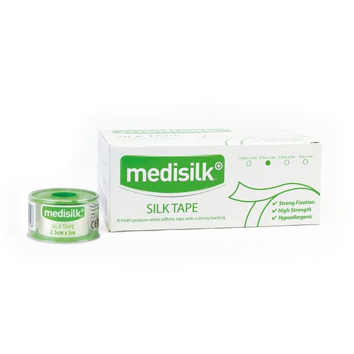 Cerotto a nastro in seta - MEDISILK - Fleming Medical - impermeabile / ipoallergenico